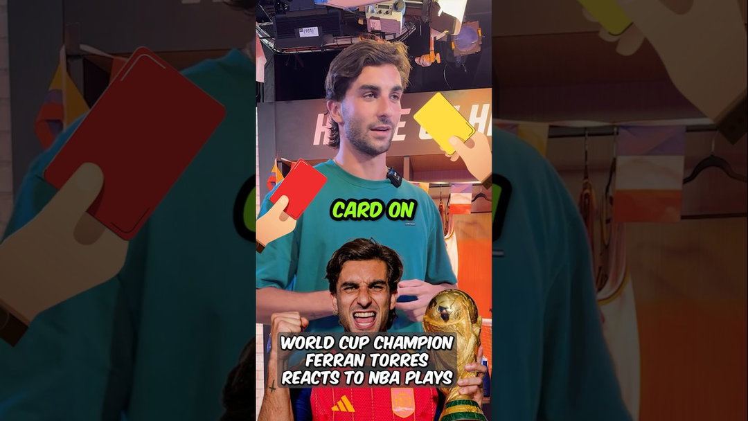 Ferran Torres rates these NBA fouls 🟥 🟨