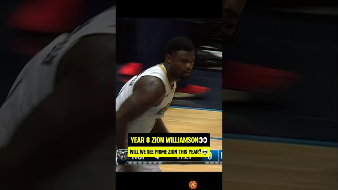 How has Zion been here 8 years ALREADY😳