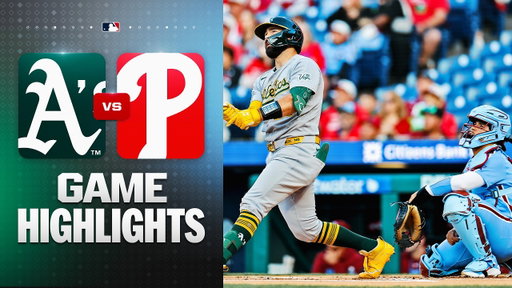 A's vs. Phillies Game Highlights (5/7/26) | MLB Highlights