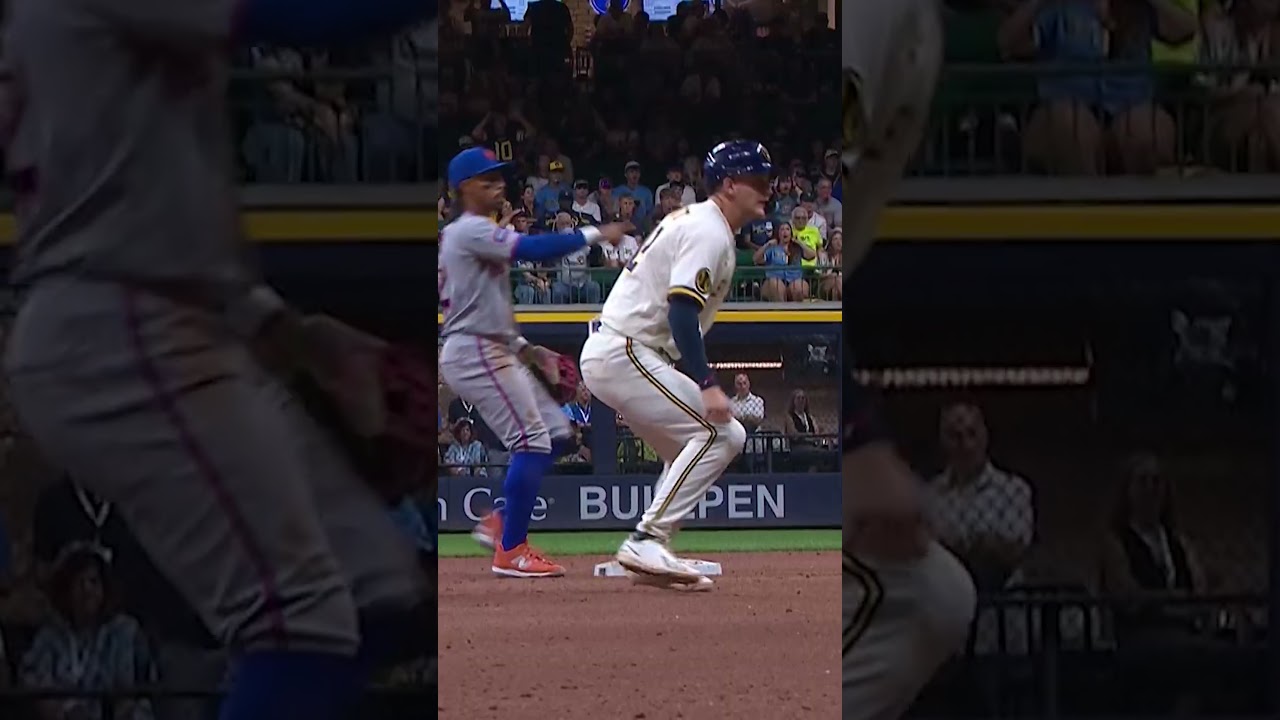 Luis Torrens and Francisco Lindor team up for the out 💪 #mets #mlb #baseball #sports #highlights