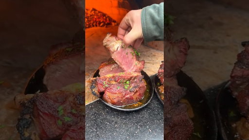 Smoked Peter Luger Steak Recipe (In Description)