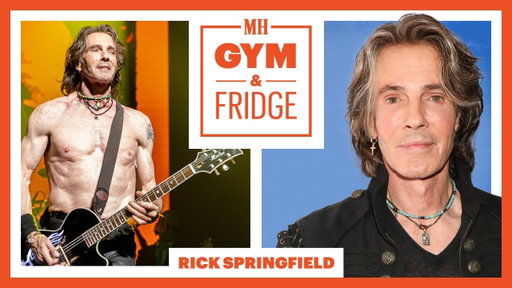 76-Year-Old Rick Springfield Shows Off His Home Gym & Fridge | Gym & Fridge | Men's Health