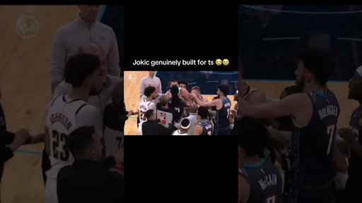 Jokic about to call his brothers #nikolajokic #ludort #jaylinwilliams #nba #nbafunny
