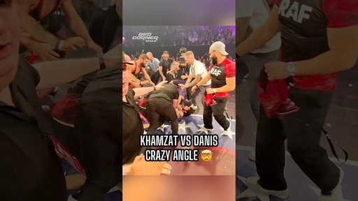 Khamzat Chimaev and Dillon Danis aftermath from a crazy POV. @RedCorner_MMA