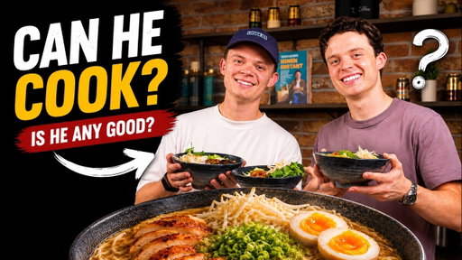 TEACHING MY TWIN HOW TO COOK