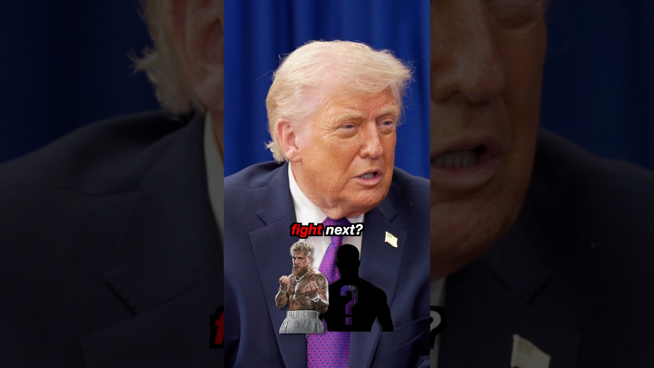 President Trump on who I should fight next 😭