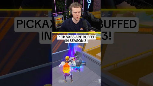 Pickaxes Got BUFFED In Season 3!