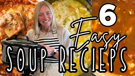 6 Easy & Delicious CROCKPOT Soup Recipes you will LOVE! | Molly Purcell