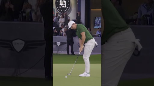 Rory halves the hammer  🔨 #TGL #Golf