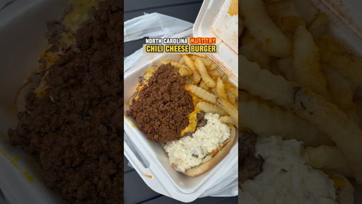 🗣NC Best Chili Cheese Burger? - Hillsborough, NC 😱 #explorepage #foodie #raleighfoodies #foodreview