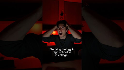Two COMPLETELY different experiences😭💀 @juiceditup  #college #student #studentlife #biology