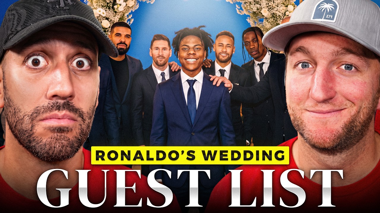 Ronaldo's Wedding Guest List Is INSANE