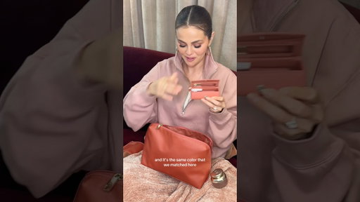 You ever put smaller bags in your bigger bags like ​⁠@selenagomez ? #rarebeauty #shorts
