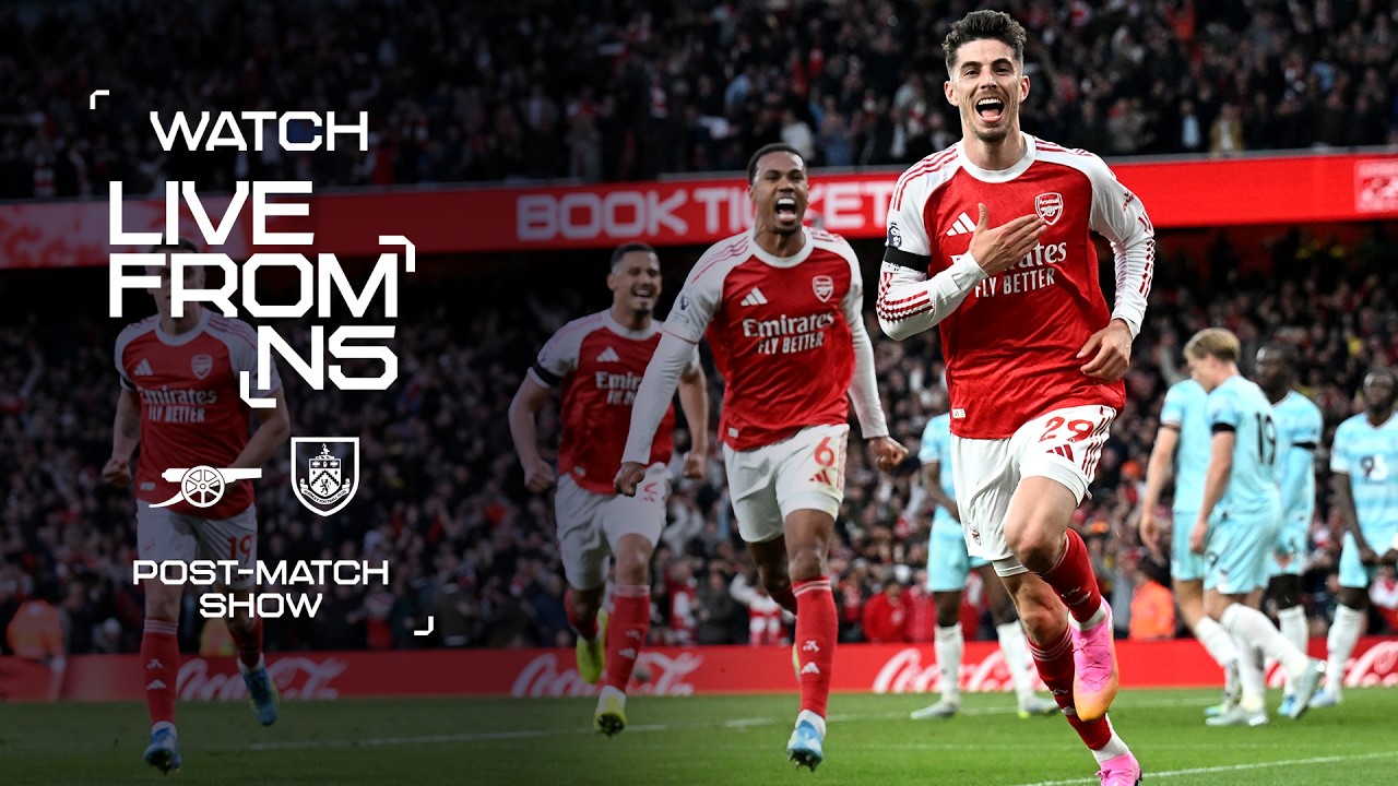 WATCH US LIFT THE PREMIER LEAGUE TROPHY 🏆 | Arsenal 2 - 1 Crystal Palace | Post-match