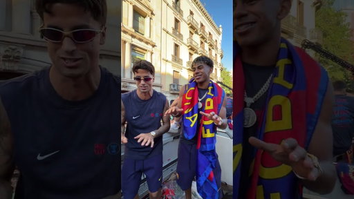Lamine & Cancelo in Friday mood 🕺 #shorts #fcbarcelona