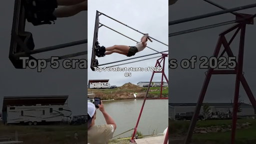 #5 TOP 5 CRAZIEST stunts of 2025: the 360 circle swing 🤯 will I make it around?
