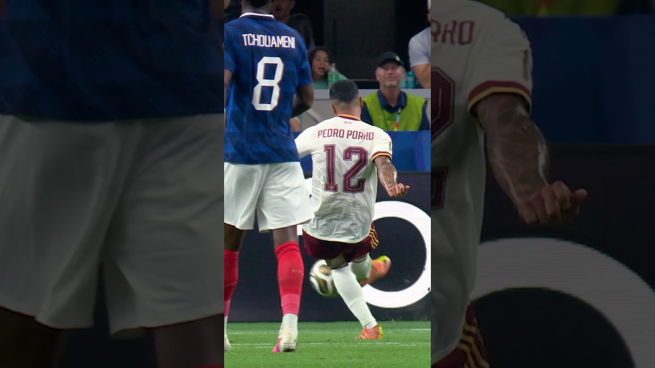 A huge moment from Pedro Porro with Spain. 💪 🇪🇸 #FIFAWorldCupOnYT