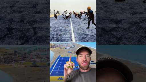 Barrow High School football in Utqiagvik, Alaska, may have the most unique stadium in the country