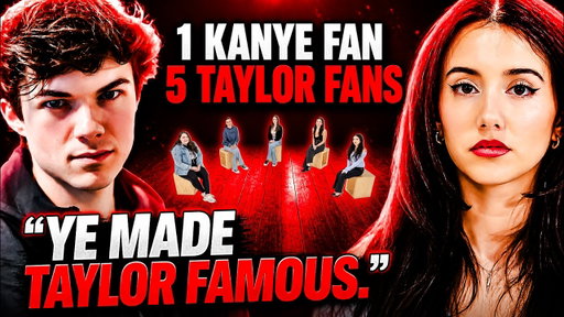 1 Kanye Fan vs 5 Taylor Swift Fans