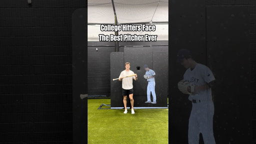 College Baseball Players Face the Best Pitcher Ever for a Chance to Win a Free Bat
