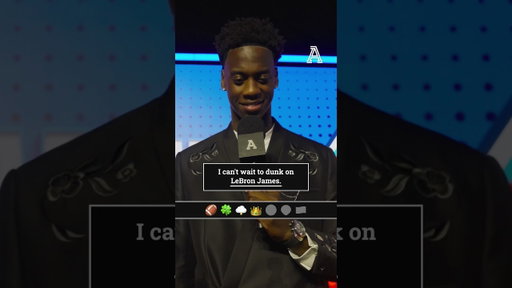 Which NBA MVP Does AJ Dybantsa Study? | #nbadraft