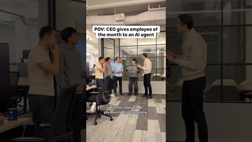 Employee of the month awards in the age of AI 😂