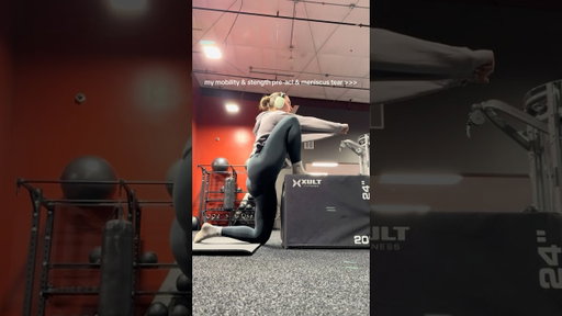 pre-ACL / meniscus tear mobility 🫡 #comeback #aclinjury #injury #mobility