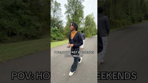 Weekends be going by so fast 😂 #comedyshorts #comedy #shorts