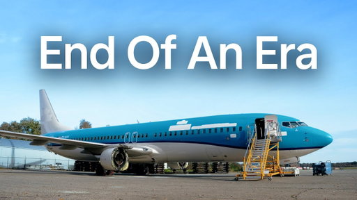 Farewell to our first Boeing 737-800
