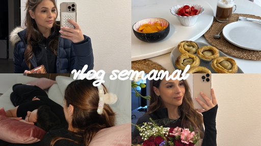 Vlog semanal - trabalho, dias em baixo e um bocadinho de tudo...