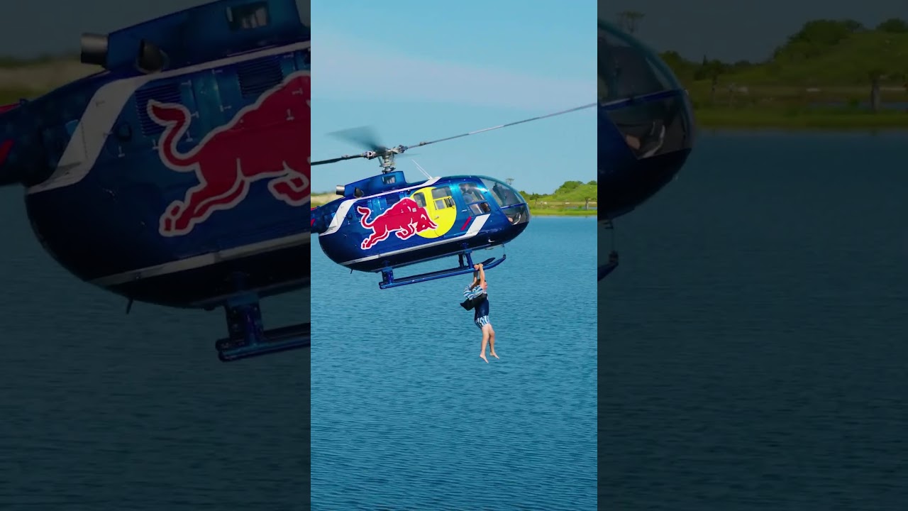 Hanging On To A MOVING Heli 🚁