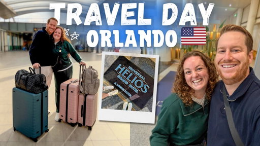 TRAVEL DAY VLOG! ✈️ British Airways Business Class to Orlando 🇺🇸 Epic Universe Helios Grand Hotel 🏨