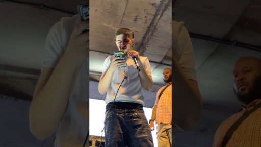 Fakemink performs at his album listening party #fakemink