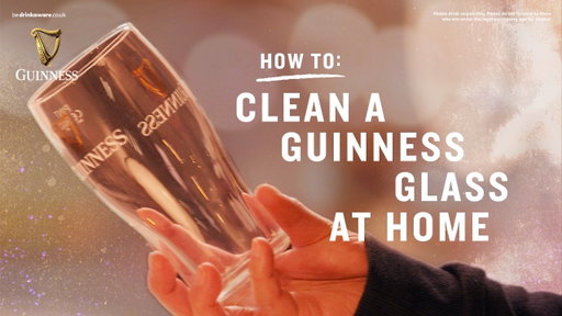 How To: Clean a Guinness Glass at Home
