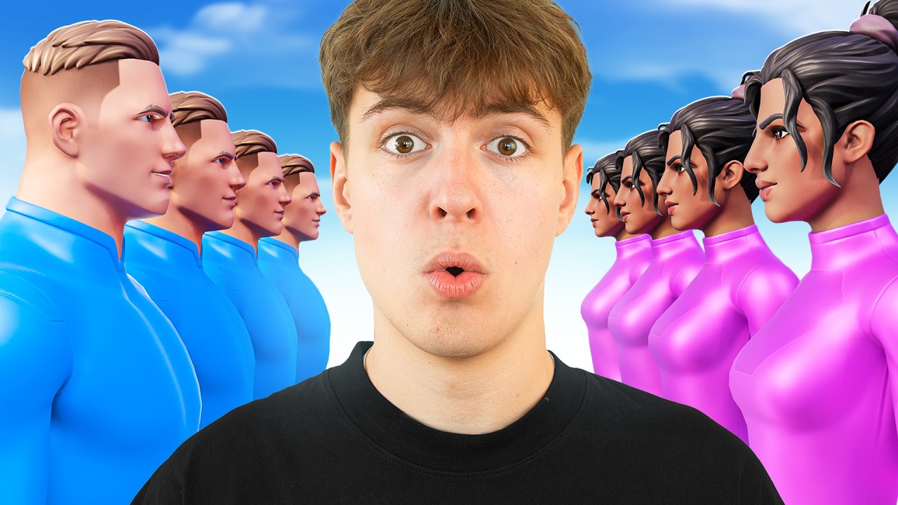 Boys vs Girls in Fortnite (PROS ONLY!)