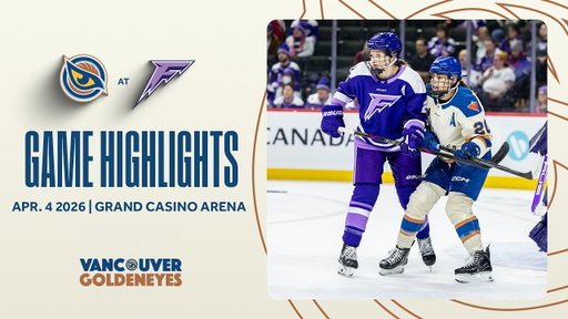 Vancouver Goldeneyes vs Minnesota Frost Game Highlights | April 4th, 2026