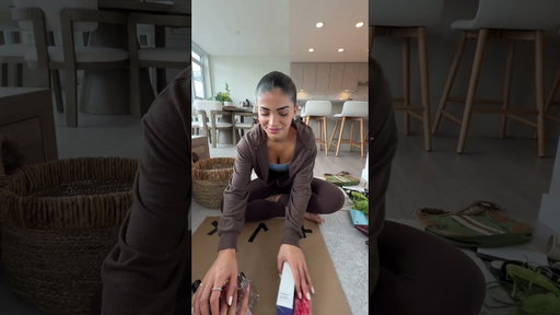 she did NOT want to give that bag away…🤣 who got the better stuff?! #sisters
