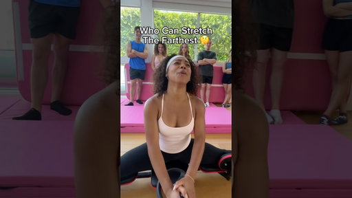 Gymnastics flexibility contest 😳#olympics #gymnastics #sports #gymnast #flexibility