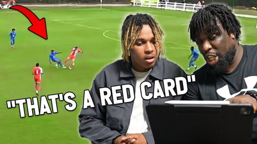 DAD Gives BRUTALLY HONEST Review Of My Football Academy Match Performance