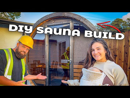 Lauren Fisher - How to Build a DIY Sauna at Home | Full Build Tutorial