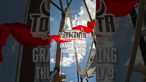 Tormenta Rampaging Run Opens July 9, 2026