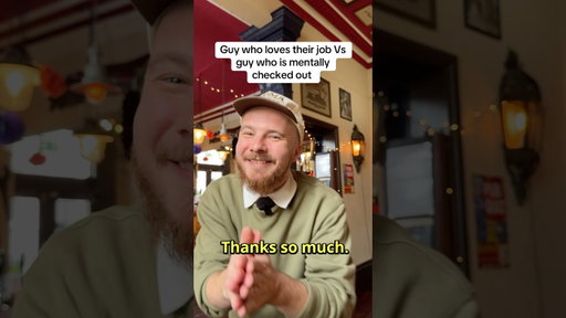 The two types of hospitality workers #hospitality #comedy #bartender #work #service