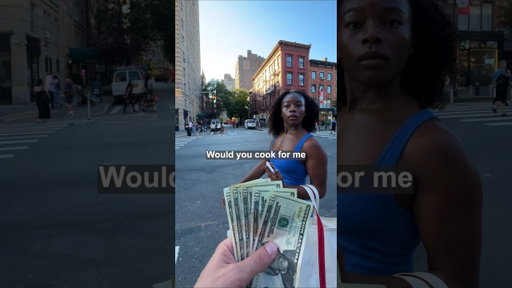 Paying strangers to cook for me #cookingchallenge #cookforme #cooking #newyork