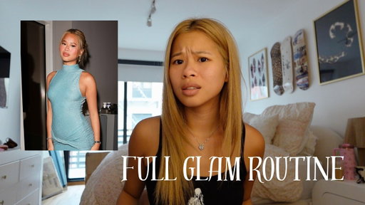 FULL GLAM (hair, lashes, skincare, makeup)
