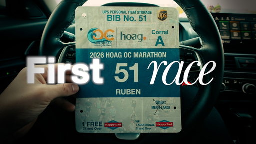 we ran a full marathon with zero training.