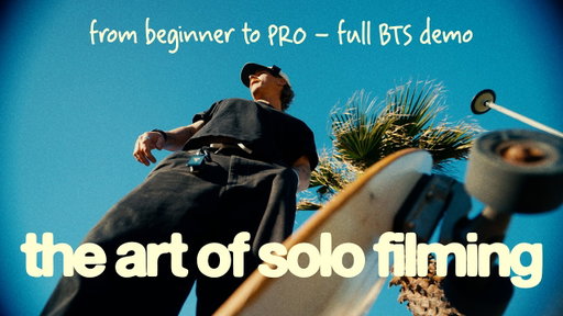 How To Film YOURSELF & capture life cinematically - full demo