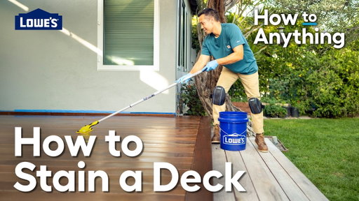 How to Stain a Deck | How To Anything