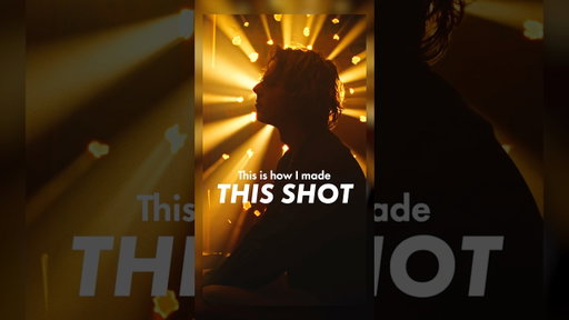 How I made this cinematic shot with one light #filmmaking #cinematography