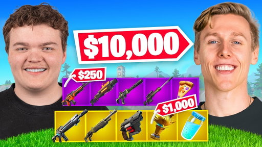 Buying our Loadout to VS in Fortnite!
