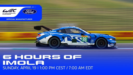 Ford Mustang GT3 Onboard Cam | 2026 FIA WEC 6 Hours of Imola | Ford Racing